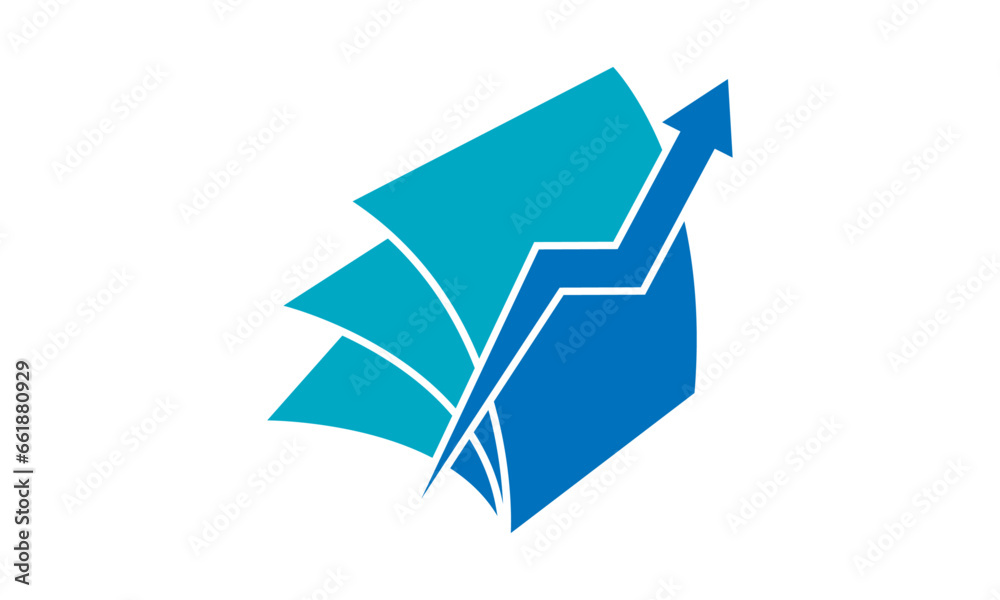 book with graphic for accounting
book with graphic for accounting