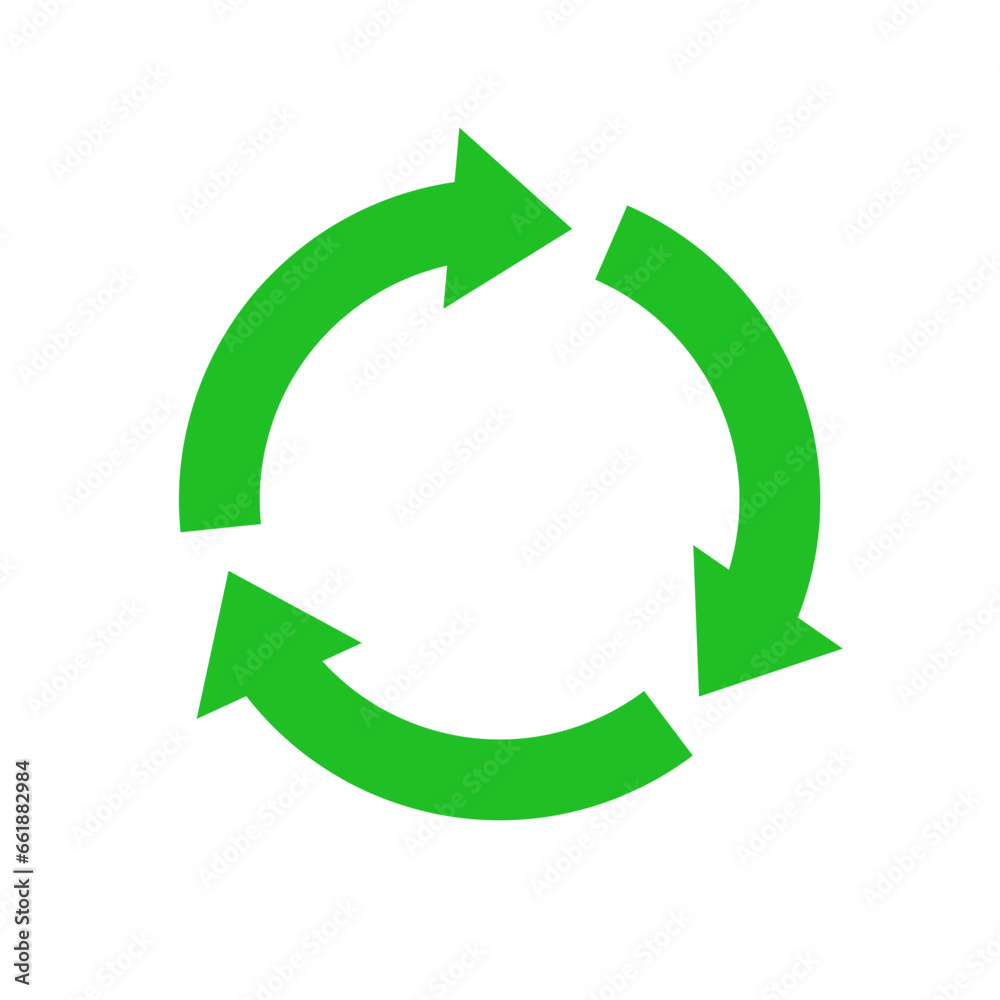 recycle symbol with arrows recycle symbol with arrows