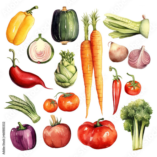 collection of vegetables
