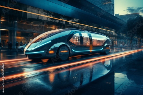 Automated vehicle technology. Generative AI