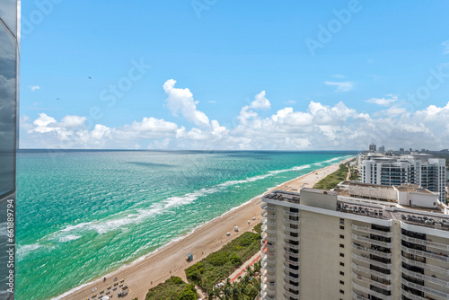 Views from a property in Miami Beach