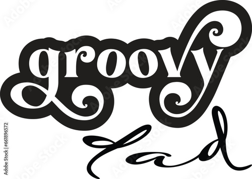 groovy svg design and digital download