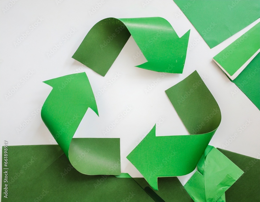 Obraz premium Símbolo reciclar