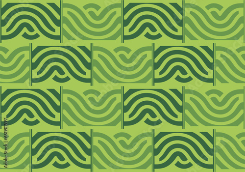 seamless pattern with waves