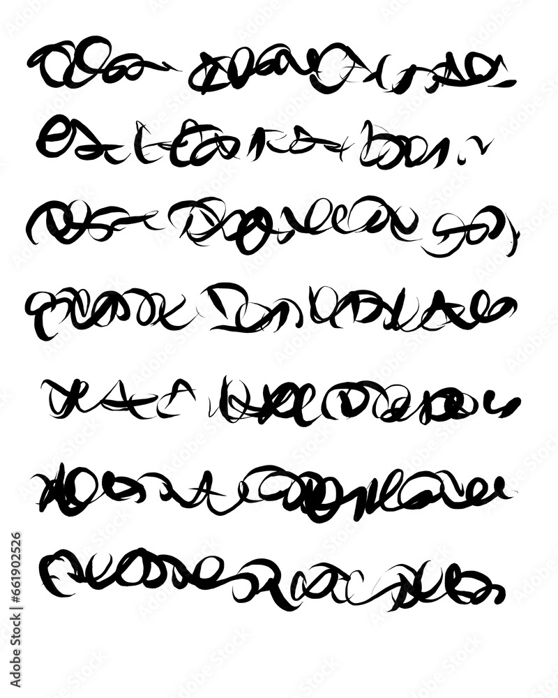 Abstract text. Imitation of a very old handwriting of an unknown language. Abstract text. Imitation of a very old handwriting of an unknown language.