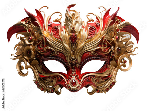 Golden Filigree Venetian Mask © RAMBYUL