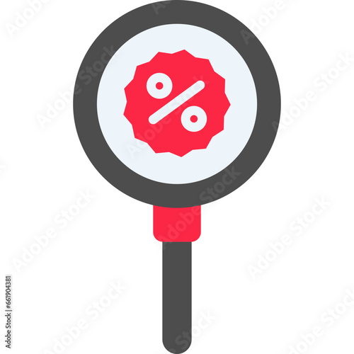 Discount search icon