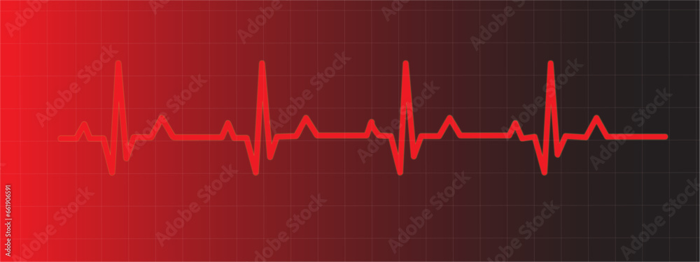 Cardiogram heart rate. Monitoring vital signs. Cardiogram heart rate. Monitoring vital signs.
