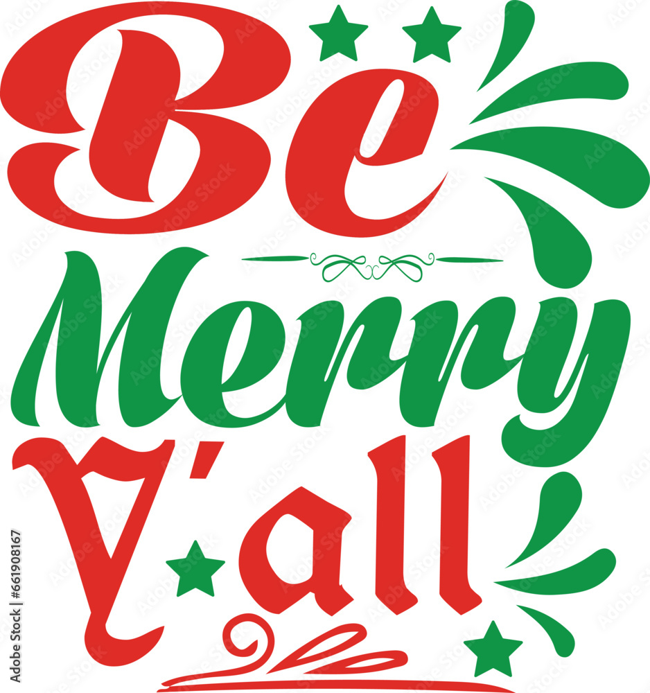 Naklejka premium Christmas SVG Design