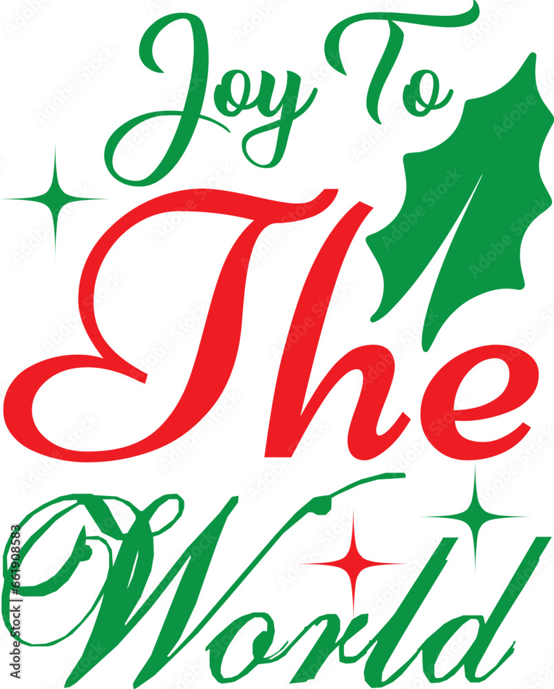 Obraz premium Christmas SVG Design