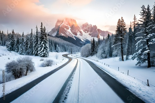 road in the mountains