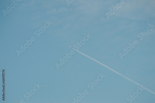 airplane in flight