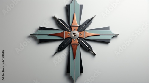 minimalistic catholic cross design variations