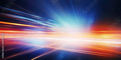 AI Generated. AI Generative. Abstract rays lines tmagic speed futuristic speed concept decorative background. Bright color template