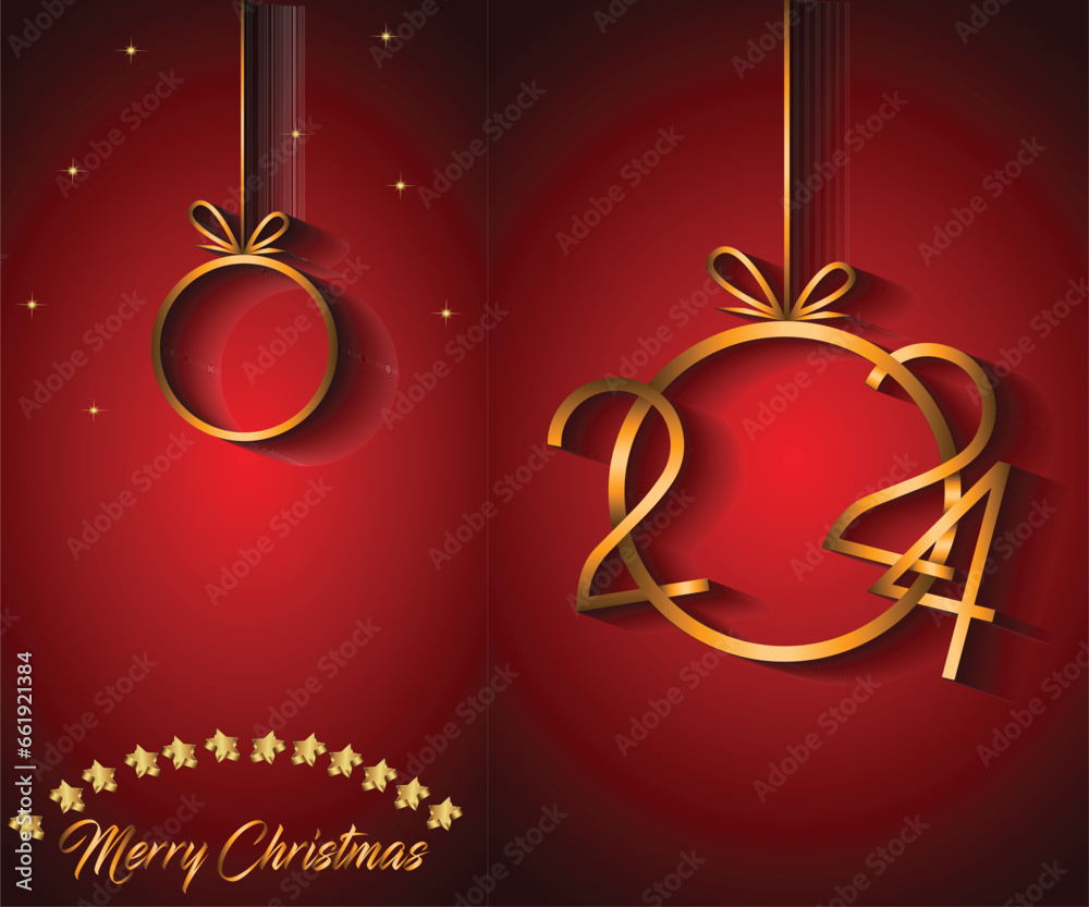 2024 Merry Christmas background. 2024 Merry Christmas background.