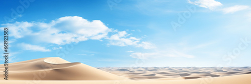 Abstract Desert with blue sky desert background desert with sky background Desert dunes background desert landscape background desert landscape wallpaper desert banner