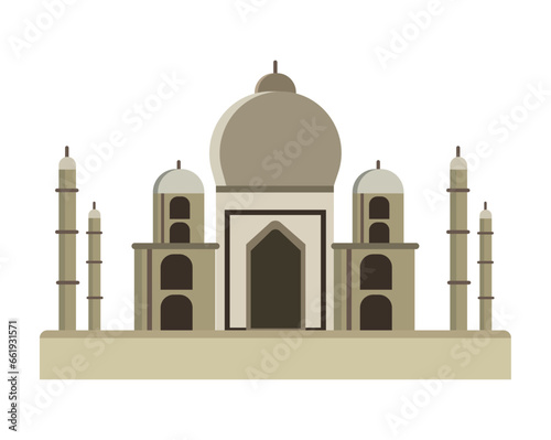 taj mahal illustration