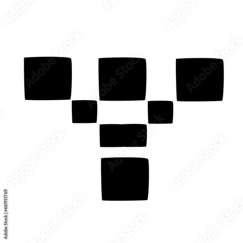 geometric memphis shape