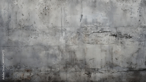 concrete texture background, broken, cracked, dirty, generated by AI © Den b+f