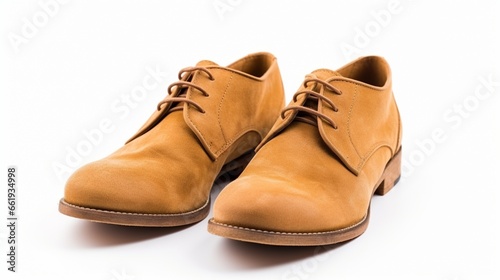 pair of brown shoes generated by AI