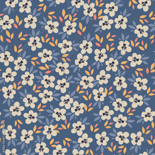 Cute,ditsy seamless, print, floral pattern, conversational, pattern, colorful doodle flowers, hand drawn florals textile, fabric, clothing, tshirt, wallpaper, packaging, sweatshirt, kids, girls, women