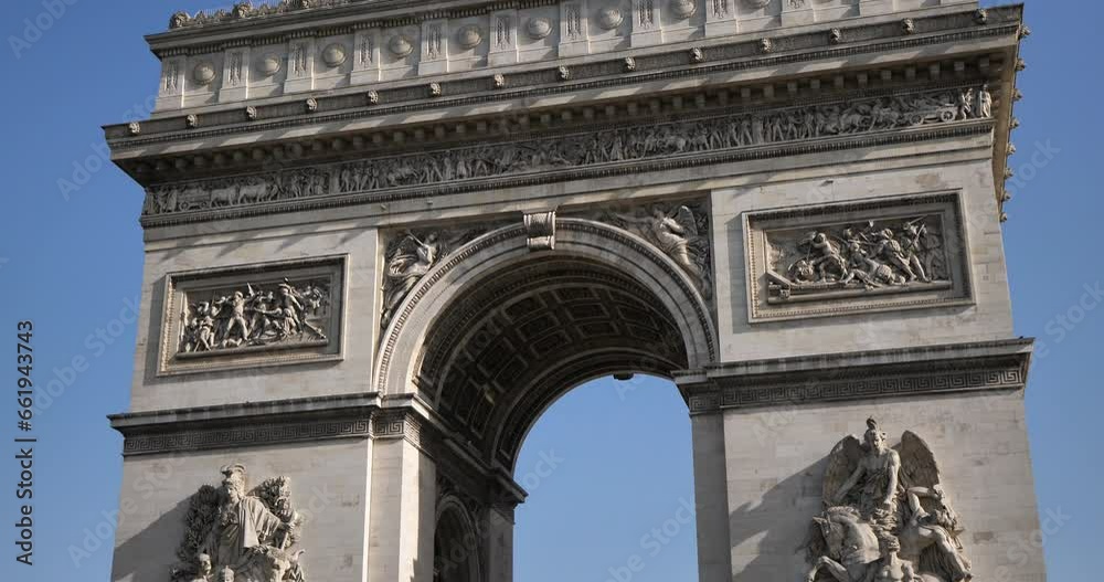 Triumphal Arch of the Star, Paris, France Triumphal Arch of the Star, Paris, France