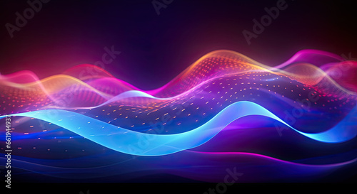 High technology abstract digital background, digital processing