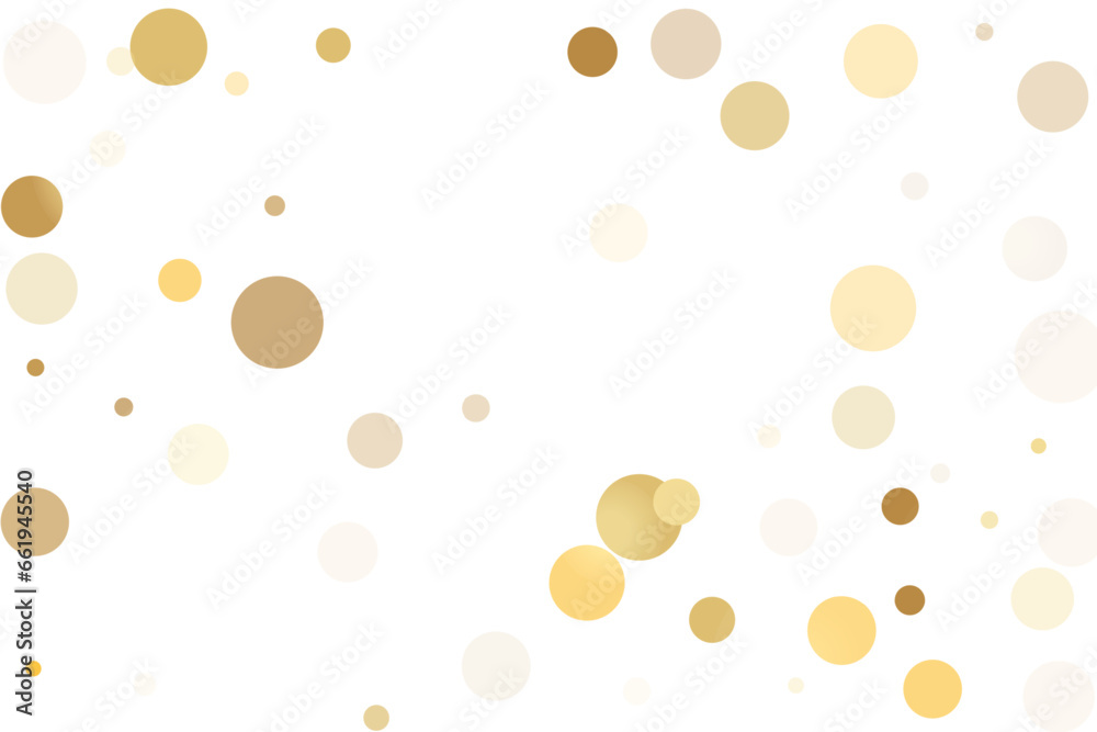 Gold glitter confetti, great design for any purpose. Party decor.