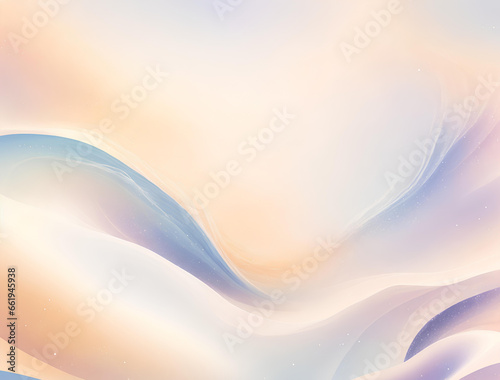 Abstract background with waves. AI