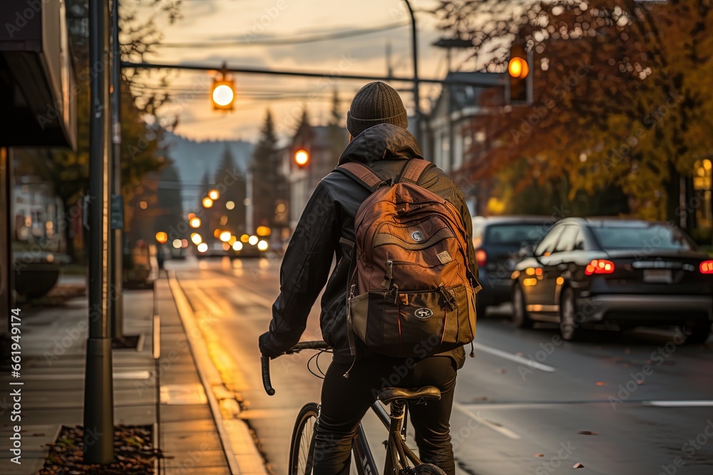 Embodying the spirit of environmental responsibility, this commuter makes a statement for the Embodying the spirit of environmental responsibility, this commuter makes a statement for the