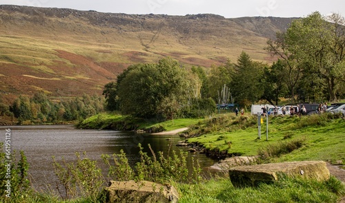 Dovestones Reservoir, Peak District,Saddleworth Moor photo