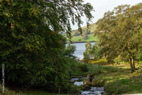 Dovestones Reservoir, Peak District,Saddleworth Moor