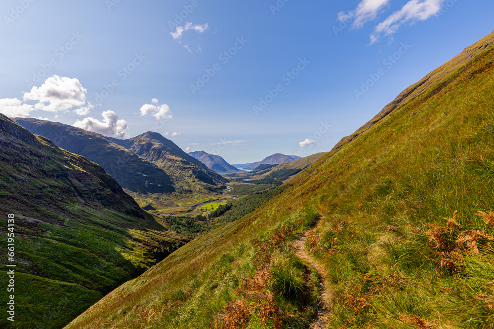 Fototapeta premium The beautiful mountains of Scotland