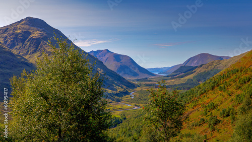 The beautiful mountains of Scotland
