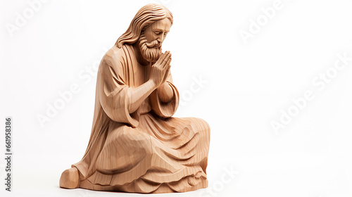 estátua escultura religiosa de jesus cristo 