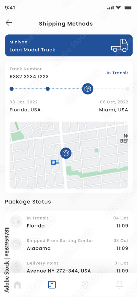 Parcel Tracking Service and Package Courier Delivery Mobile App UI Kit Template Parcel Tracking Service and Package Courier Delivery Mobile App UI Kit Template