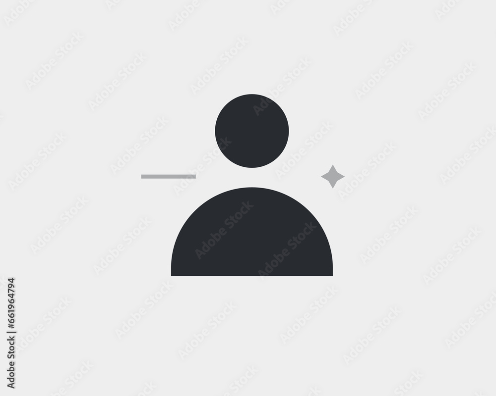 Geometric remove contact illustration in flat style design. Vector illustration. Geometric remove contact illustration in flat style design. Vector illustration.