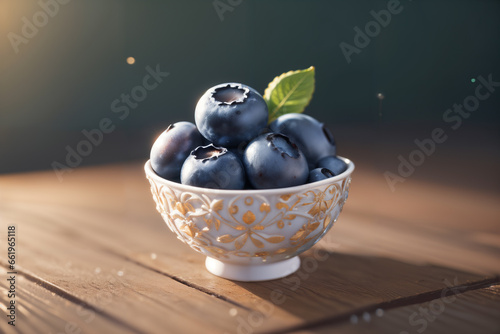 Piles of fresh picked red blueberry isolated on an illuminated background