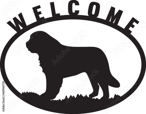 DOG METAL WALL DECOR ART LASER CUT FILE