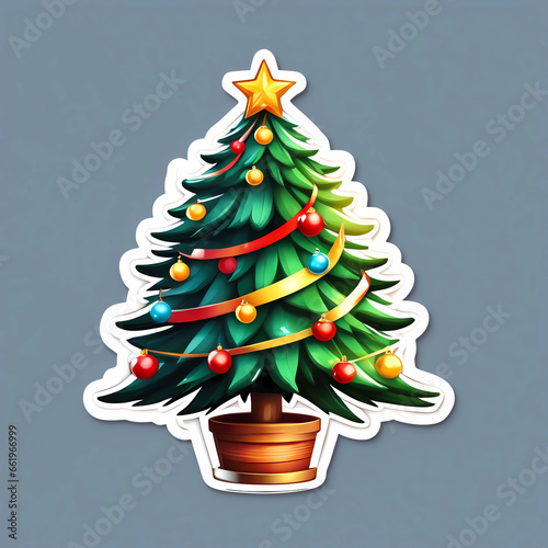 christmas tree design, beautiful and cartoon xmas tree vector, minimalistic illustration of a winter christmas tree, winter and christmas decoration