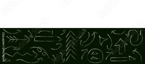chalk arrow hand draw se, Chalkboard Arrow Vector Art, Icons, and Graphics ,White chalk arrows, arrow chalkboard doodle Vector Image, Chalk arrows hand drawn Set of hand drawn large arrows.