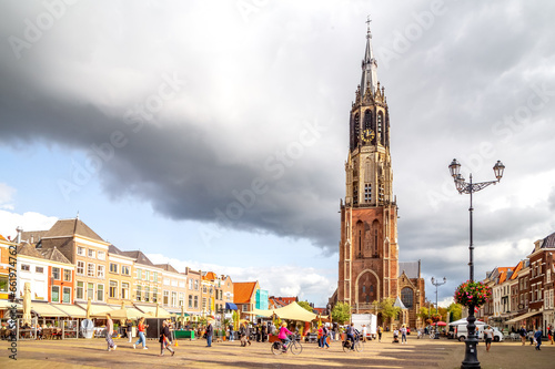 Nieuwe Kerk, Altstadt, Delft, Niederlande 