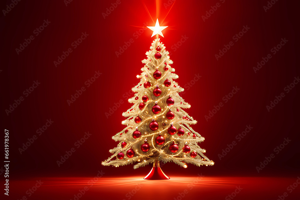 xmas decoration, xmas celebration, impressive red christmas tree, impressive illustration of red christmas tree, beautiful christmas background, christmas festivity wallpaper xmas decoration, xmas celebration, impressive red christmas tree, impressive illustration of red christmas tree, beautiful christmas background, christmas festivity wallpaper