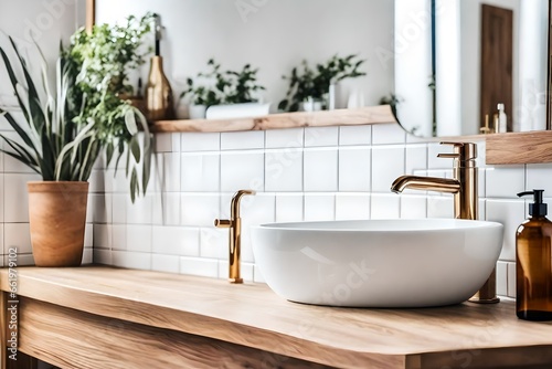 modern bathroom interior