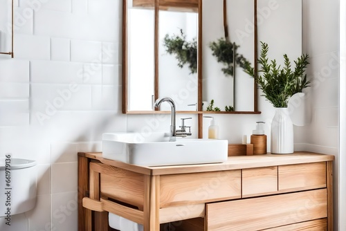 modern bathroom interior