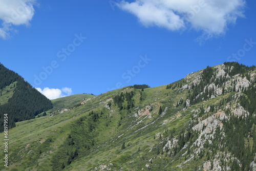 Landscape of Kolsay Lakes National Park