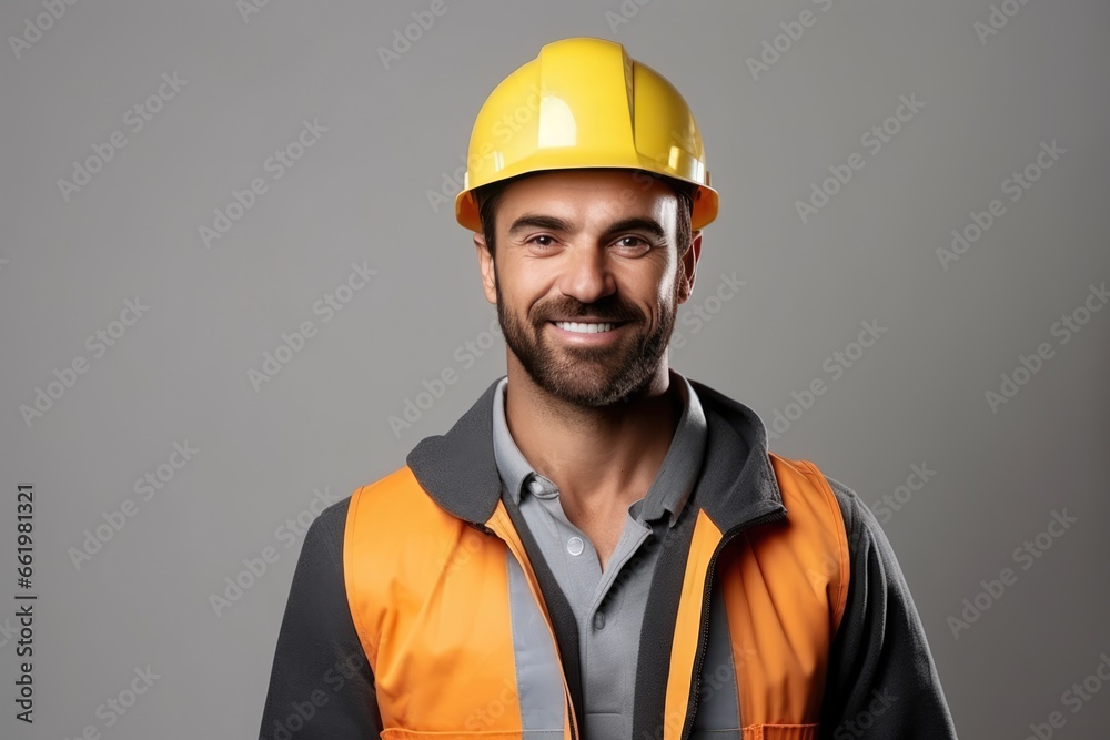 Skilled Construction Pro Poses Confidently For Portrait Skilled Construction Pro Poses Confidently For Portrait