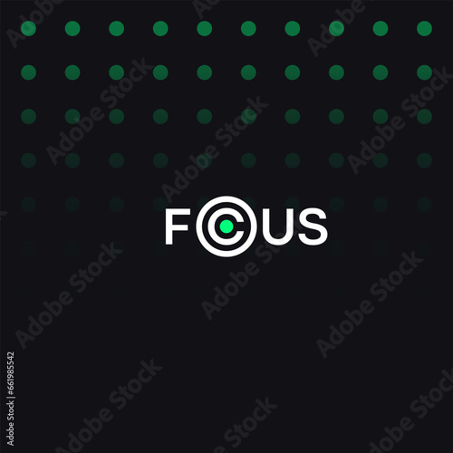 focus logo for any business area