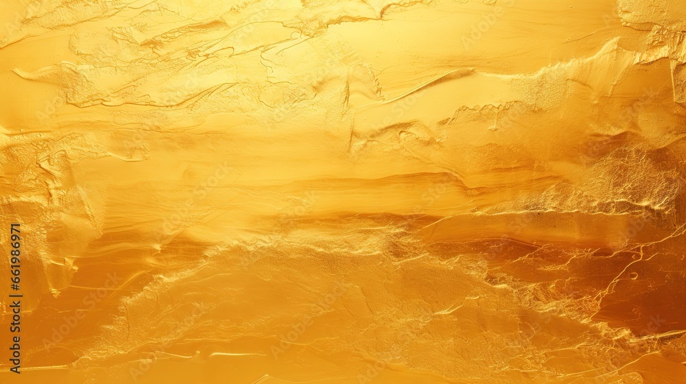 Gold paint texture background. Wallpaper or background concept