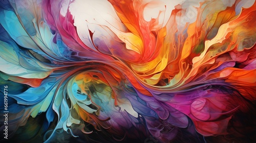 Burst of colors suspended in time offer a glimpse into dynamic beauty.